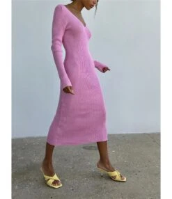 Knitted Long Sleeve Deep V Slim Solid Color Midi Dress Wholesale Dresses SDV463847 19 Knitted Long Sleeve Deep V Slim Solid Color Midi Dress Wholesale Dresses SDV463847 -OTIS Clothing Shop d03d10e0 f971 4cfb a7b2 9273a61984f9 05e77a269731c8c2884f6a7afddb1251