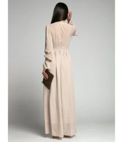 Nipped Waist Long Sleeve Slit Chiffon Dress Wholesale Maxi Dresses SDN535518 -OTIS Clothing Shop d11d8ff5 8d9d 4b1b ba84 970bb9bbd10c 8bbcb592437b2cb97df72e862941d381