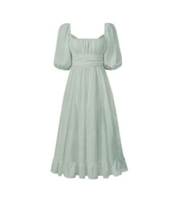 Square Neck Balloon Sleeve Ruffled Swing Vintage Dress Wholesale Dresses SDN535635 -OTIS Clothing Shop d3773642 ec8c 40df aff8 3812eb9a116e 3741ebf24fc49a2e5541a7423b180552