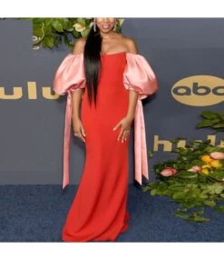 Backless Sexy Lantern Sleeve Slim Fit Color Contrast Party Dress Wholesale Dresses SDV463694