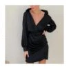 Sexy Satin Deep V Neck Dress Solid Color Long Sleeve A-Line Wholesale Dresses SDN560922 -OTIS Clothing Shop dc868743 2d10 41d2 b2bd e298124aac94 bc551eb62ef449f5dc7a03e5b74bdfa0