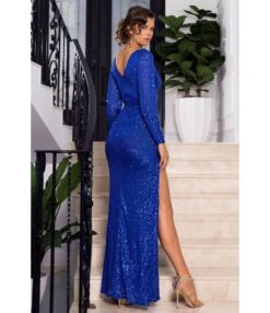 Sexy V-Neck Sequin Hollow Long-Sleeve Evening Dress Wholesale Maxi Dresses SDN53821325 -OTIS Clothing Shop e6da1686 a372 47be a5a8 275f9da624d0 1b9cc5e99e6f412a18df669b2c8947ad