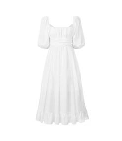 Square Neck Balloon Sleeve Ruffled Swing Vintage Dress Wholesale Dresses SDN535635 -OTIS Clothing Shop e7c31043 068a 41ce 8263 07e1bf007a74 54b468c9ae0e9643626999a124616c0f