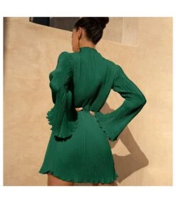 Round Neck Personalized Pleated Loose Long-Sleeved Mini Dress Wholesale Dresses SDV464075 -OTIS Clothing Shop e99bb83d c516 45c7 b99a 5da9f0c68584 e29df9d646c69a448195f168d8afb3ac