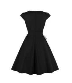 Halloween Vintage Spider Bat Print Swing Dress Short Sleeve High Waist Lace-Up Wholesale Dresses SDN562417 -OTIS Clothing Shop ea87f05a 83ee 4615 896e 1569f0706eee e7066764c87f0f14b6f9134ba5db243a