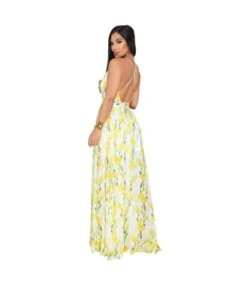 Fashion Print Deep V Neck Open Back Chiffon Beach Sling Wide Swing Dress Sexy Wholesale Maxi Dresses SD55497 -OTIS Clothing Shop ec976515 1bf4 4a52 83df 8c1b2b121294 8c8e979185226bc7fca03764e713b18b