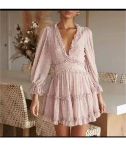 Floral Print Long Sleeve Vacation Dress Wholesale Dresses Backless Puff Sleeves SD203967 -OTIS Clothing Shop ecd48205 7ae1 46a7 bd1f dcfca3ec1591 FFC01153B84F10A1CF1F64F98238F6AE