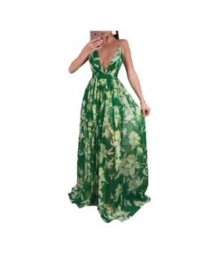 Fashion Print Deep V Neck Open Back Chiffon Beach Sling Wide Swing Dress Sexy Wholesale Maxi Dresses SD55497 -OTIS Clothing Shop ee0862d2 b501 47f3 9635 e4410d14eeda 1b2746810b1a85823e5a5d59e2e28058