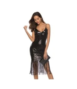 Sexy Deep V-Neck Sequin Tassel Nightclub Backless Halter Midi Dress Wholesale Dresses SDN562803 -OTIS Clothing Shop f0ca2b7a b7ef 45af a624 8be58534c947 18e3c0171ba9bb25c7d6435ee96a6a7c