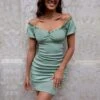 Sexy Off Shoulder Pleated Dress Puff Sleeves Solid Color Bodycon Wholesale Dresses SDN560563 -OTIS Clothing Shop f1c192fb 1870 4e67 86ac bfb7d1ed5ceb 50ccd82aa216402551536b15f2139037