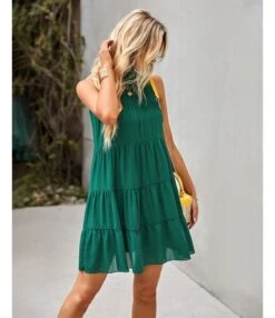 Sexy Lace-Up Tank Top Dress Sleeveless Crew Neck Solid Color Casual A-Line Tiered Wholesale Dresses SDN560684 -OTIS Clothing Shop fa1567d8 f9bc 4962 8df9 a9ab3d15c75c cd74036dc34a3711968ca3065321106d