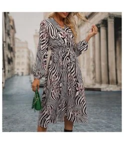 Fashion Printed Nipped Waist Slit Dress Casual Dress Wholesale Dresses SDN537971 -OTIS Clothing Shop fbebe46d efbf 43ff 98a0 de22b9527d64 d5b77cd1b8f8a3a6ec15dc47291008a1