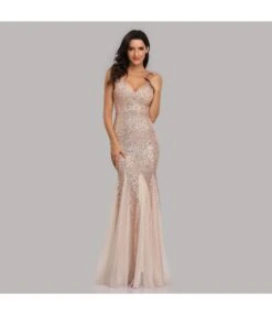 Sleeveless V Neck Sequin Mesh Bridesmaid Maxi Evening Dress Wholesale Prom Dresses SDN535238 -OTIS Clothing Shop fcd86d28 3320 452d 95ec c117843a360e 86b64bb01a8d9e78a6b28acfbca2452a