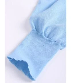 Side Tie Split Plain Knitting Dress -OTIS Clothing Shop img 3898